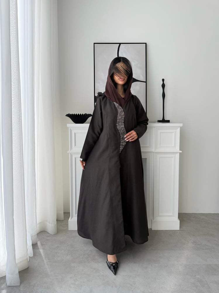 Aura Brown Abaya