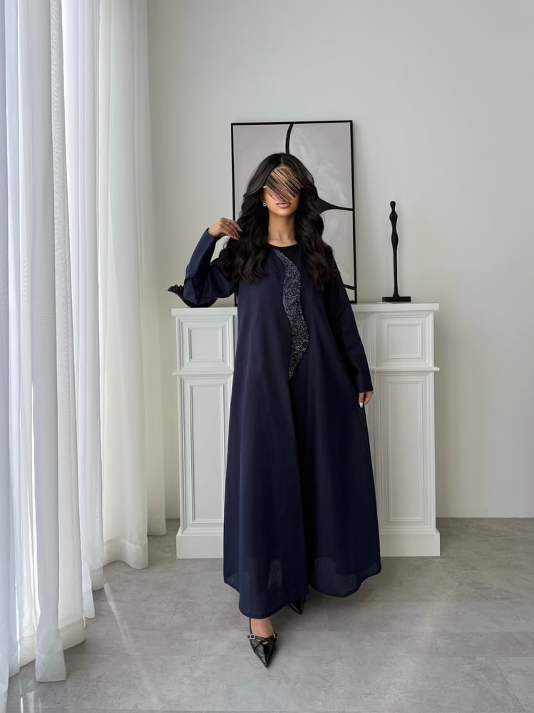 Aura Navy Abaya