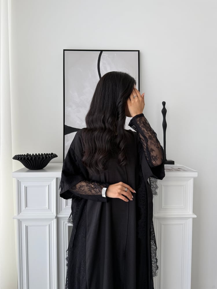 Grace Black Abaya