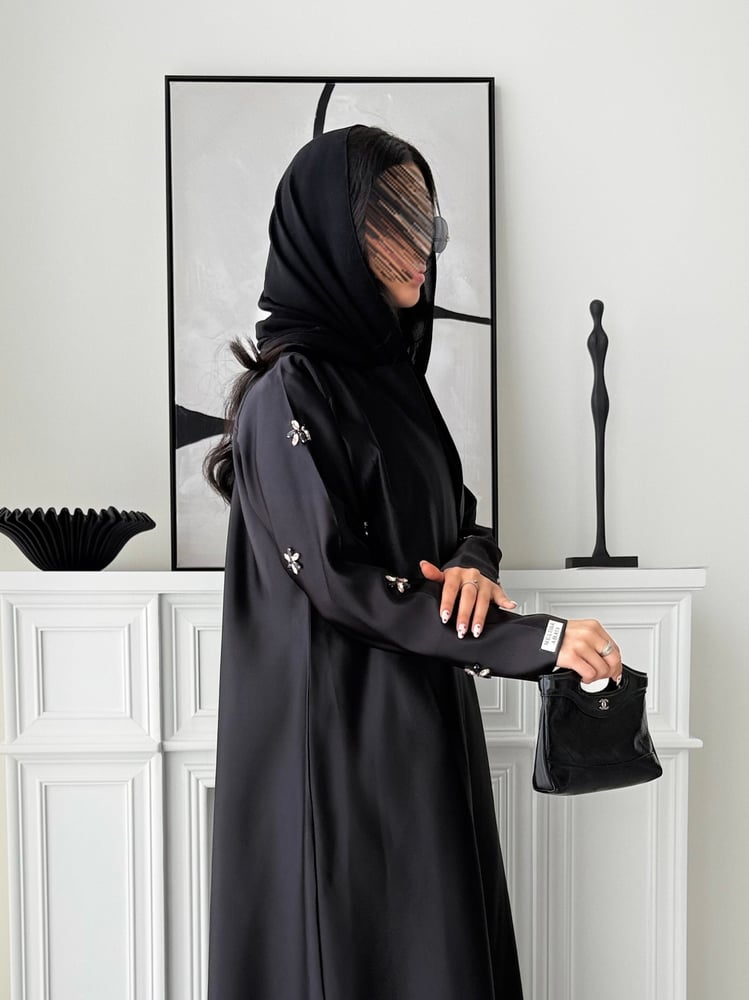 Luxe Black Abaya