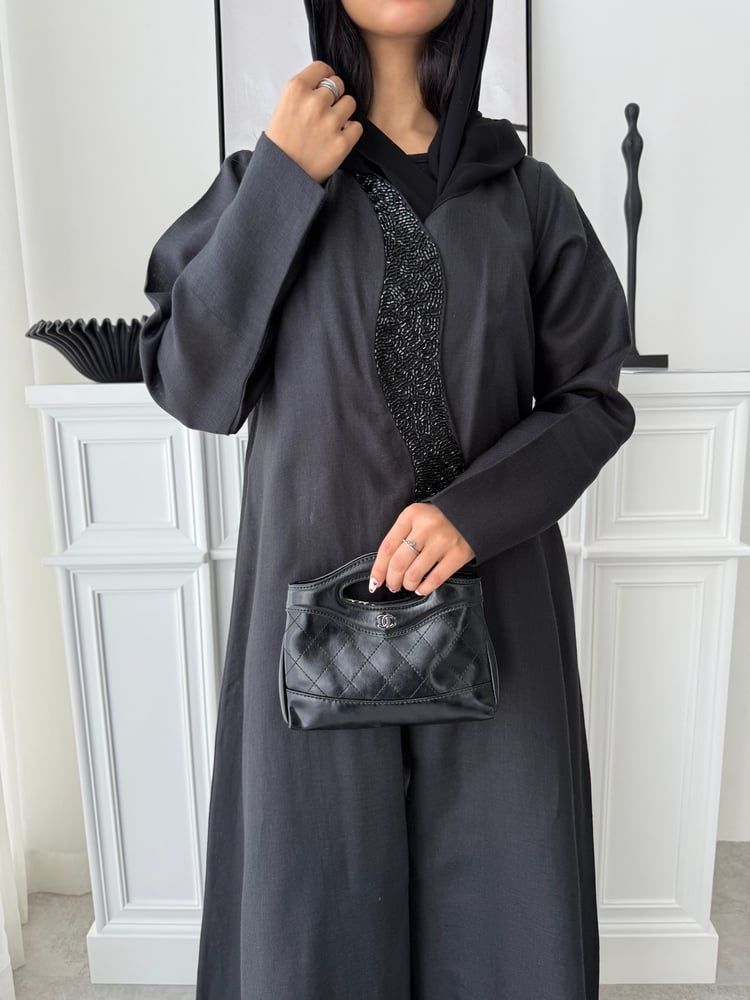 Aura Black Abaya