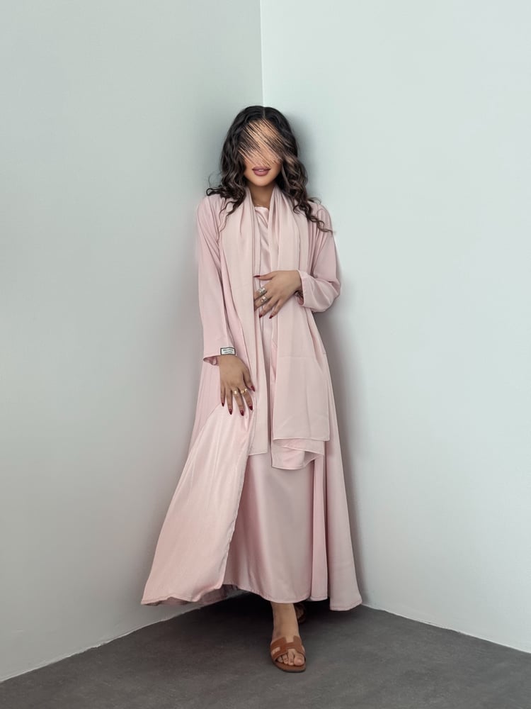 Silk Rose Abaya