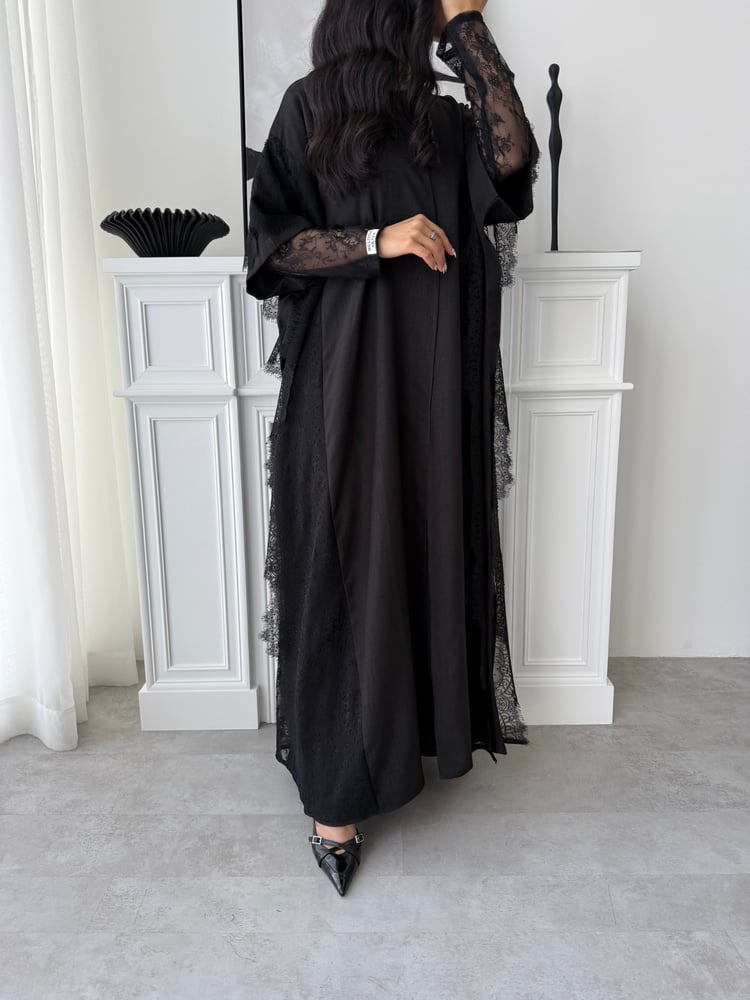 Grace Black Abaya