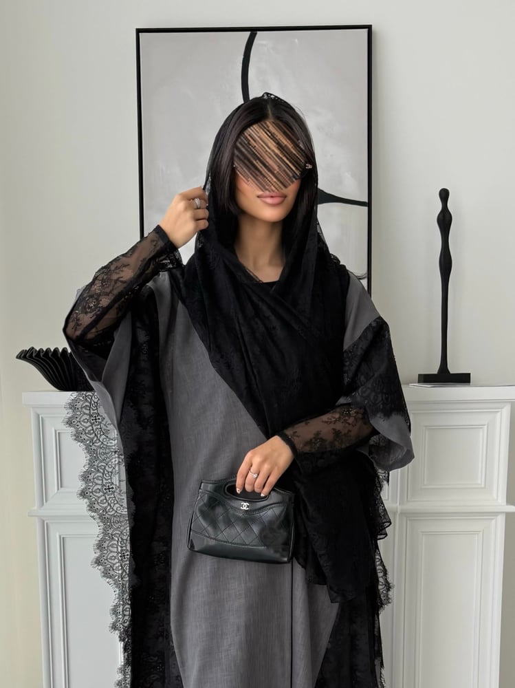 Grace Grey Abaya