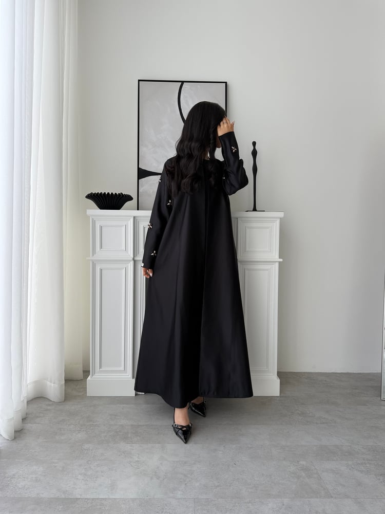 Luxe Black Abaya