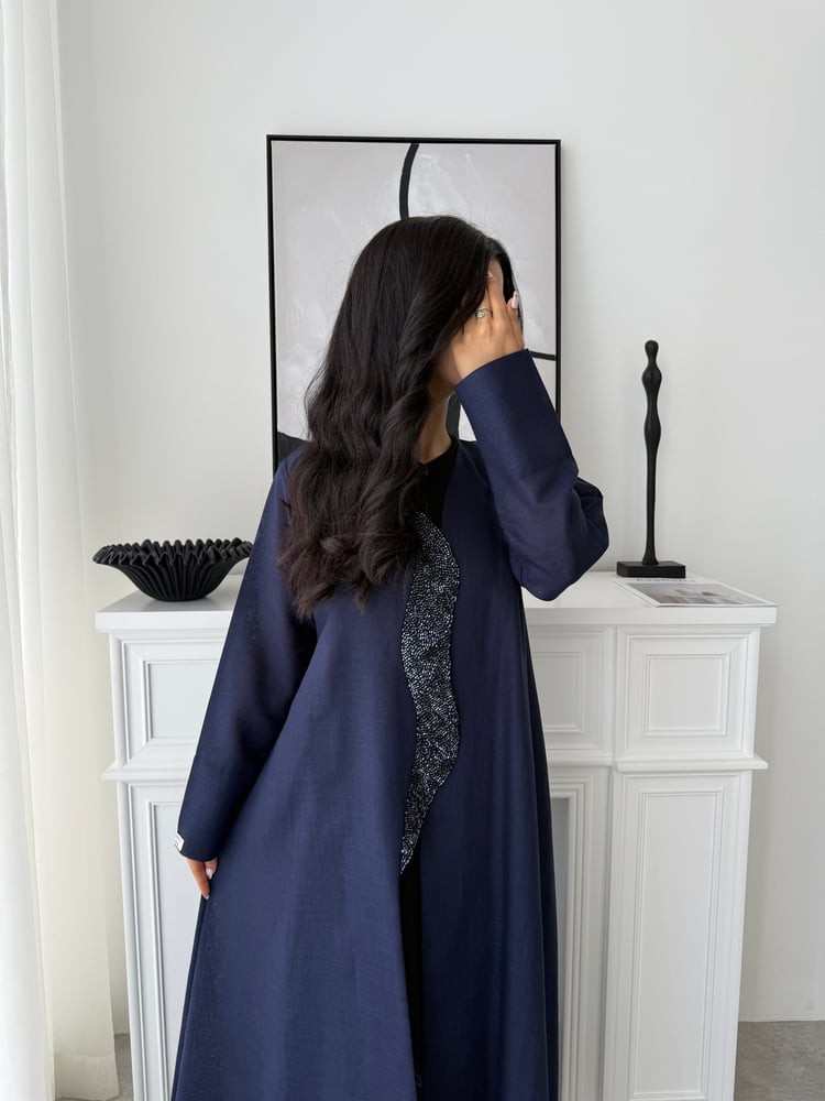 Aura Navy Abaya