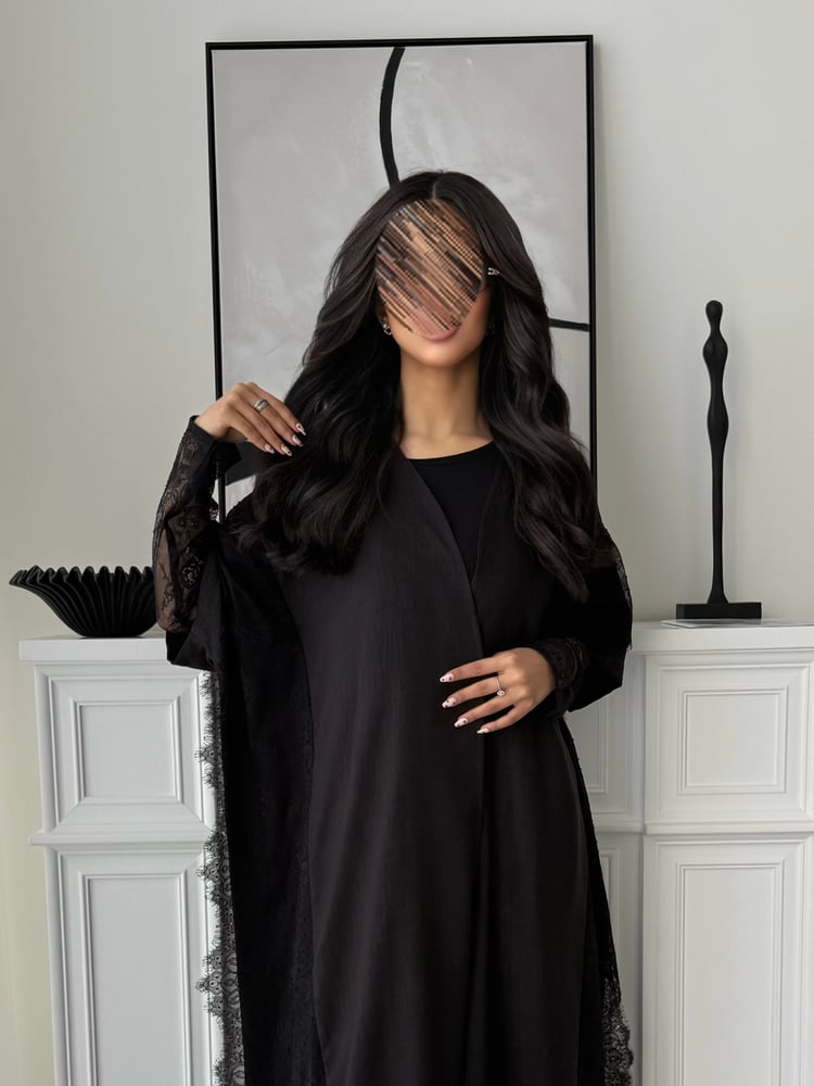 Grace Black Abaya