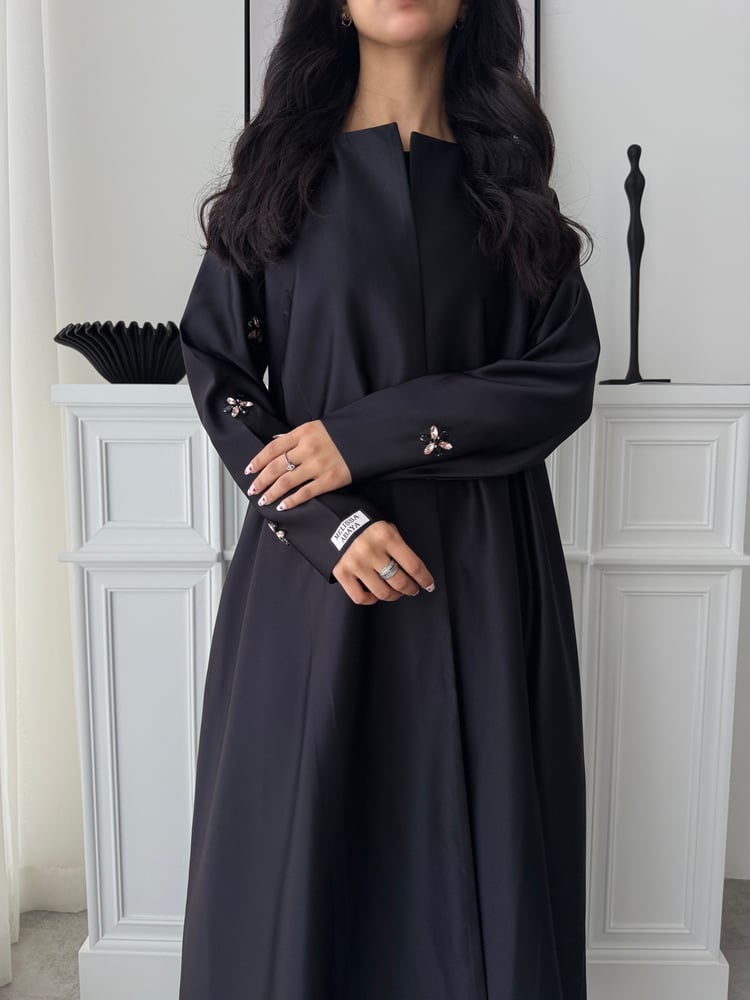 Luxe Black Abaya