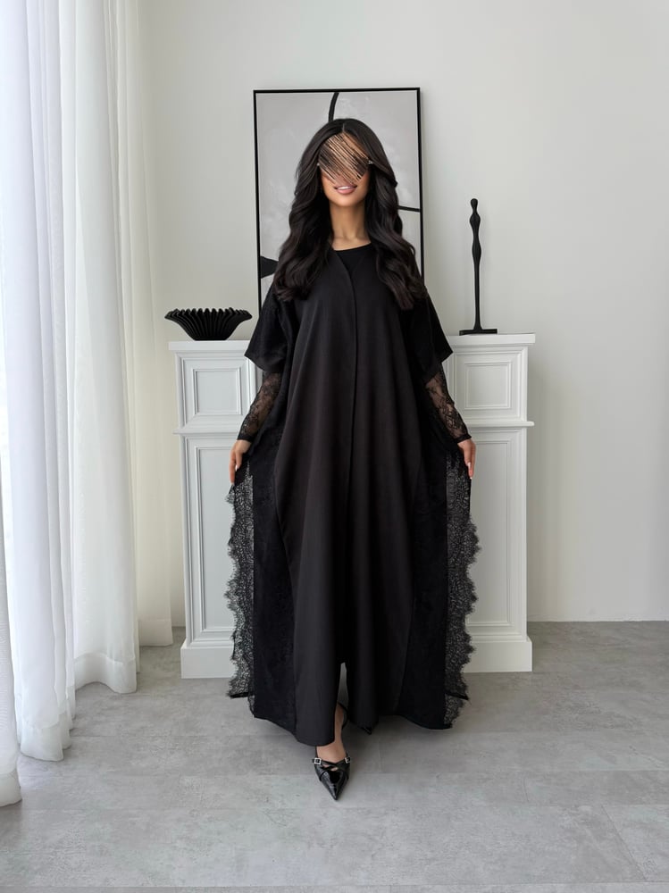 Grace Black Abaya