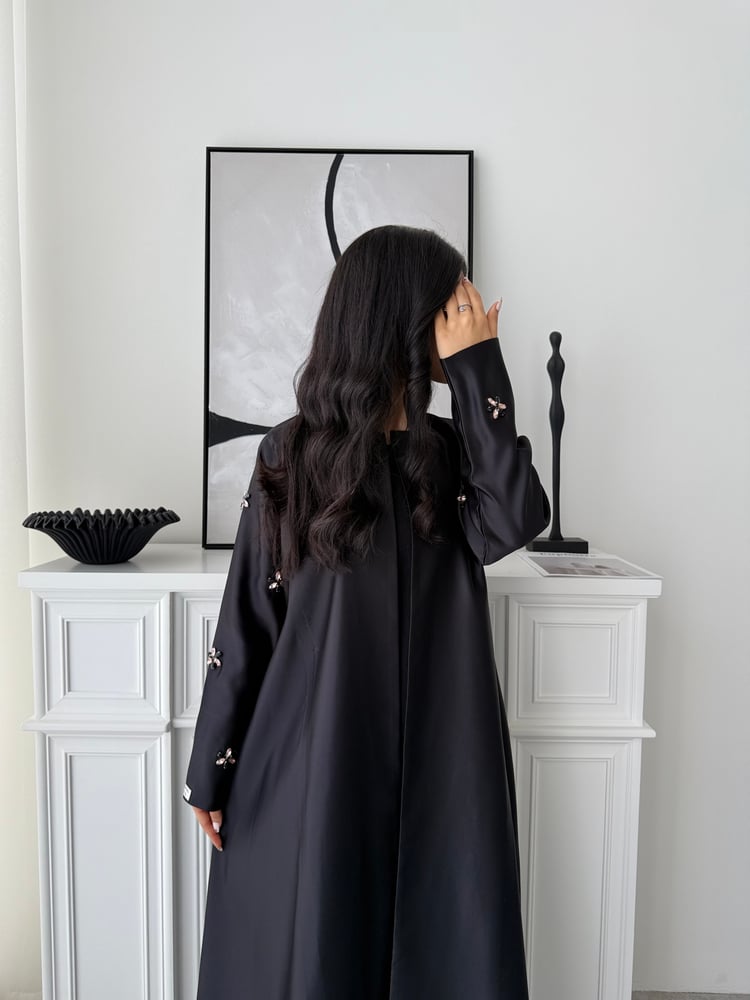 Luxe Black Abaya