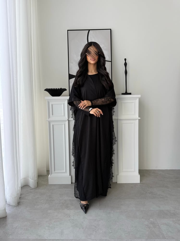 Grace Black Abaya