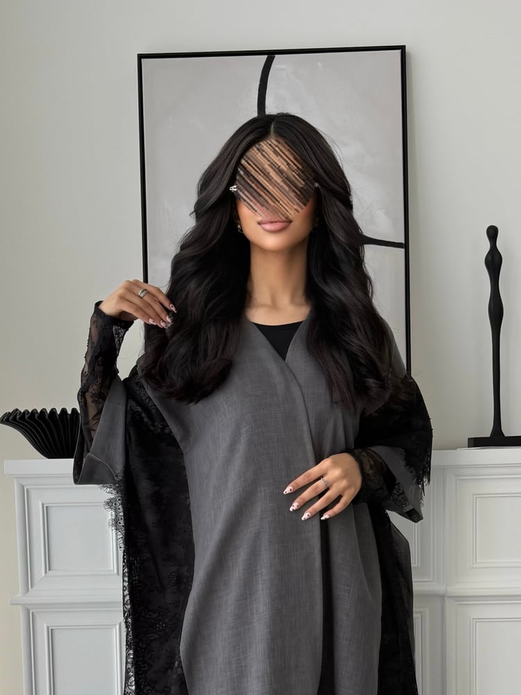 Grace Grey Abaya