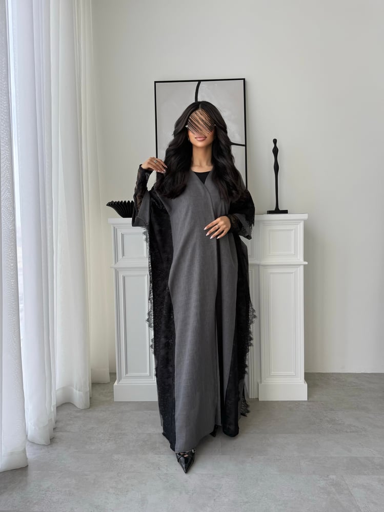 Grace Grey Abaya