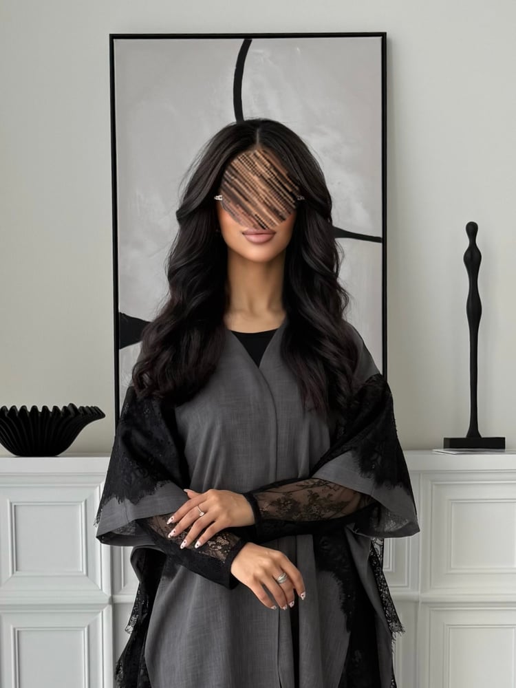 Grace Grey Abaya