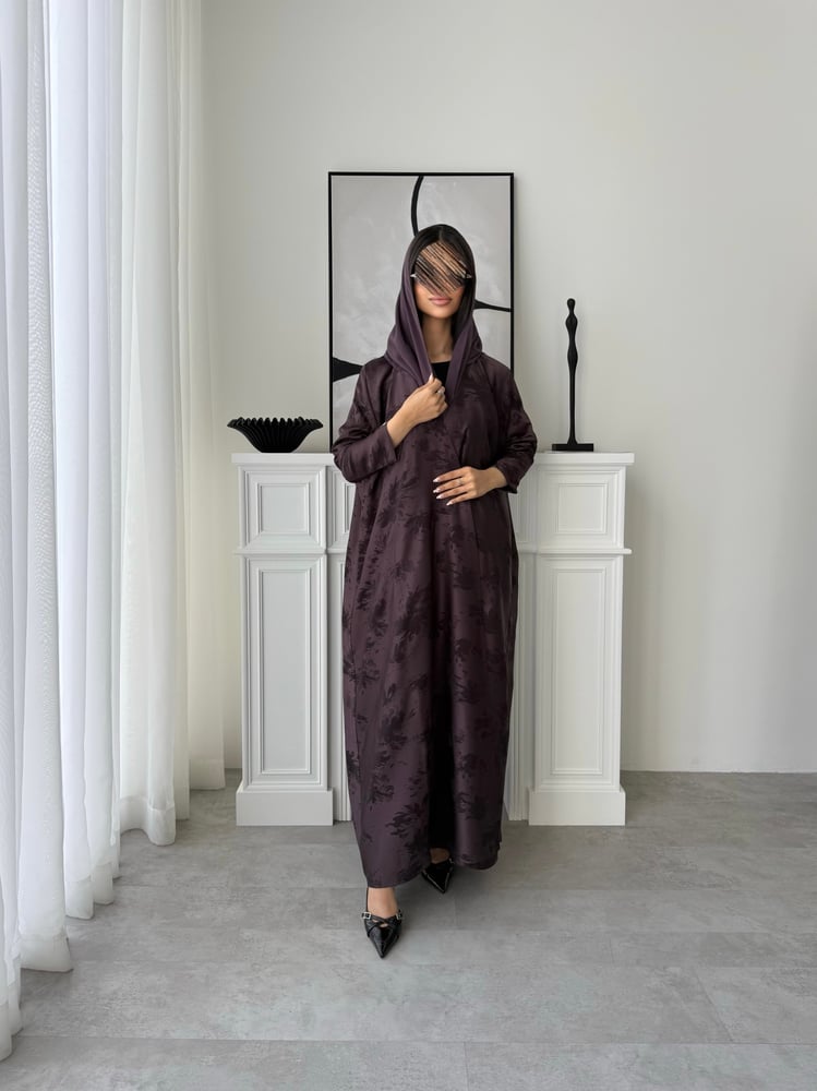 Flow Mulberry Abaya