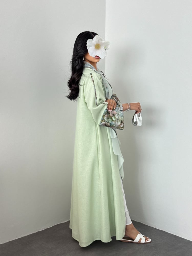 Soft Olive Abaya