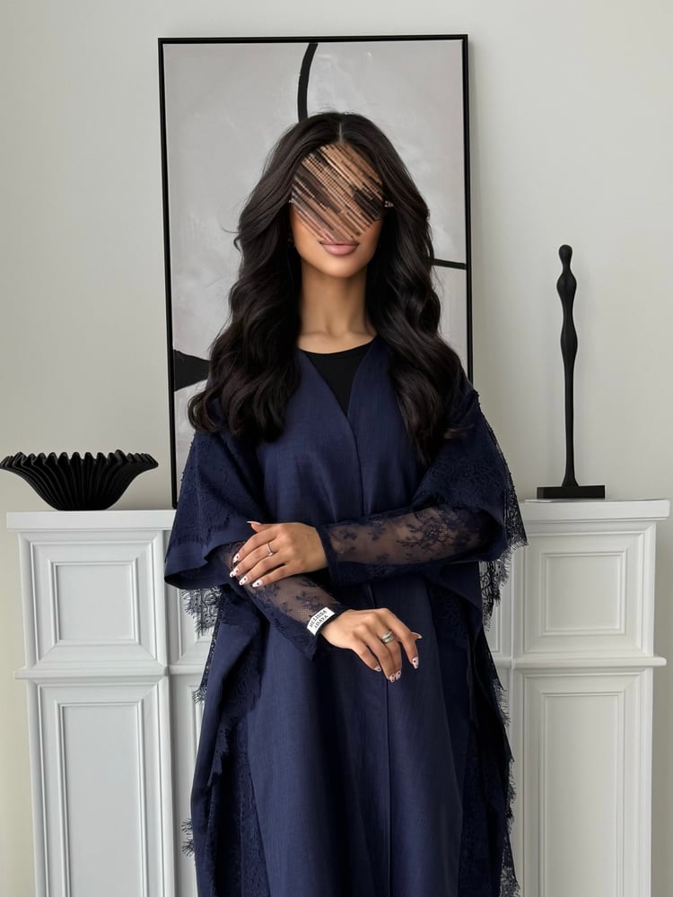 Grace Navy Abaya