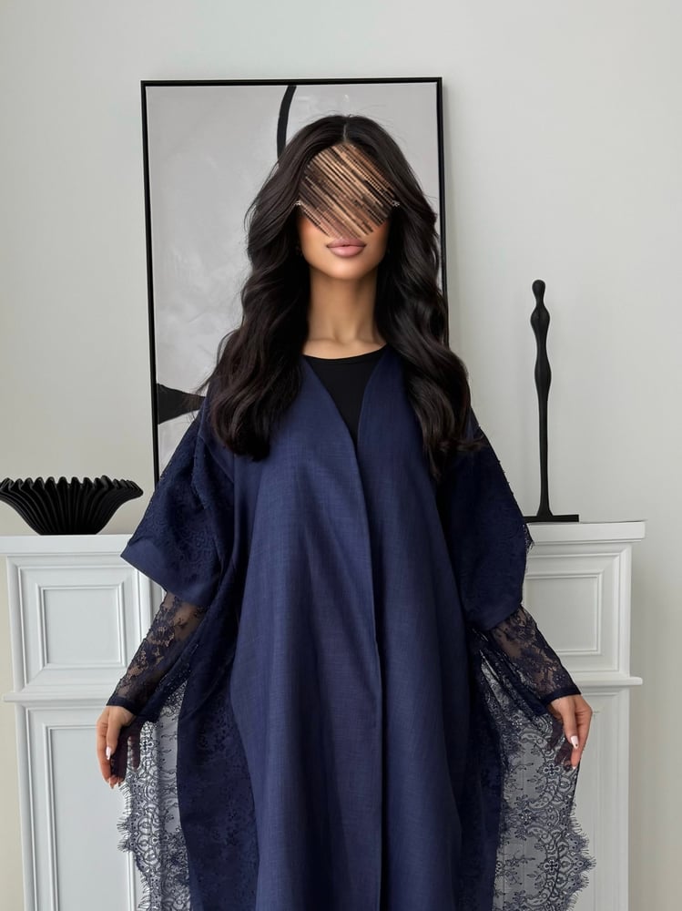 Grace Navy Abaya