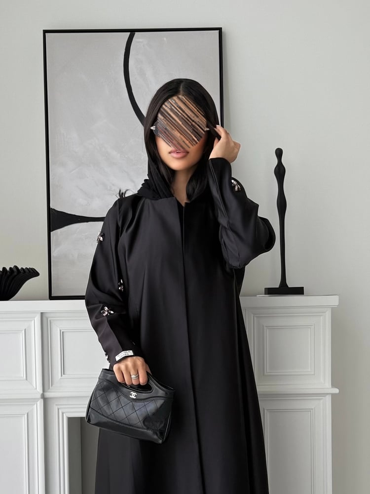 Luxe Black Abaya
