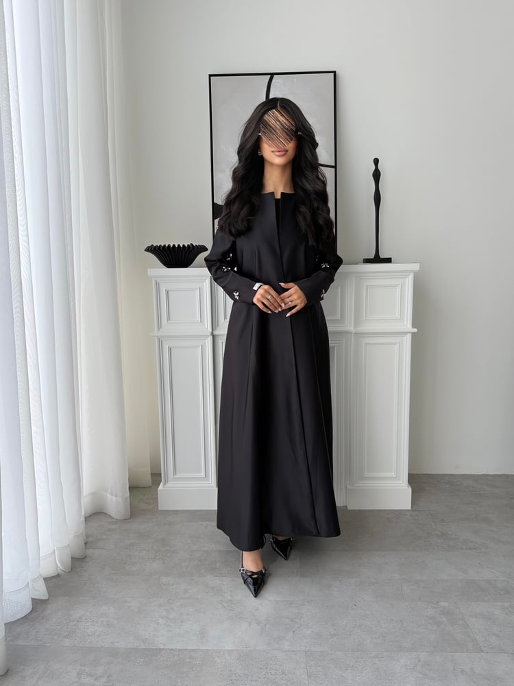 Luxe Black Abaya
