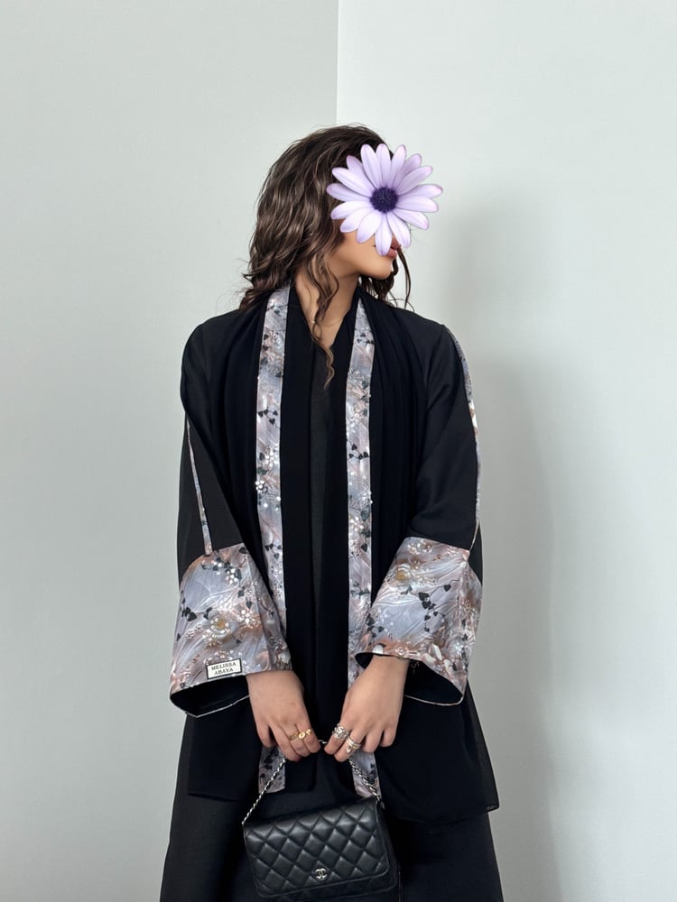 Soft Black Abaya