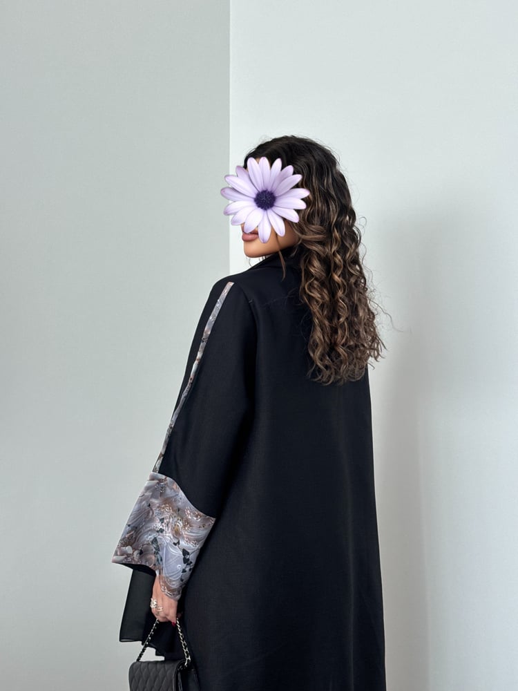 Soft Black Abaya
