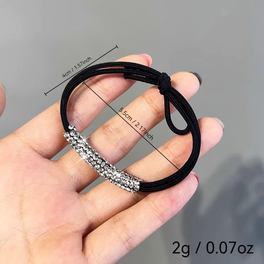 طقم أربطة شعر ساتان 6 قطع