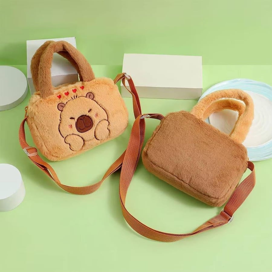حقيبة أطفال كابيبارا كرتونية فاخرة