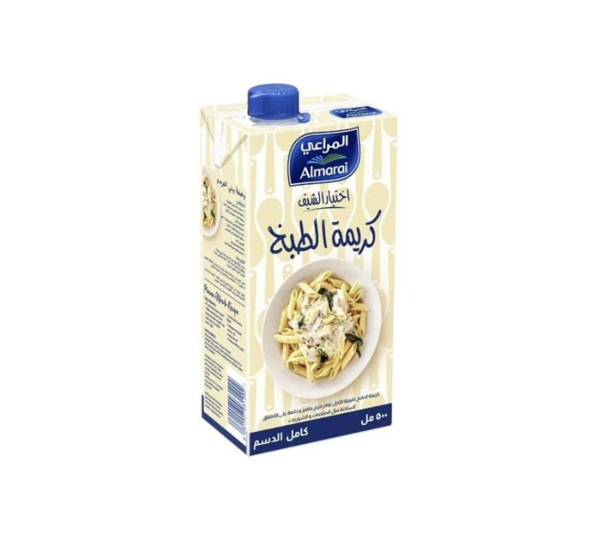 Almarai cooking cream 500 grams