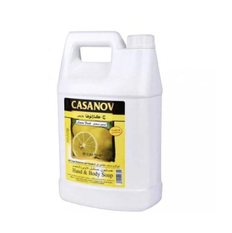 Hand soap Casanova Lemon 1 gallon 3 liters