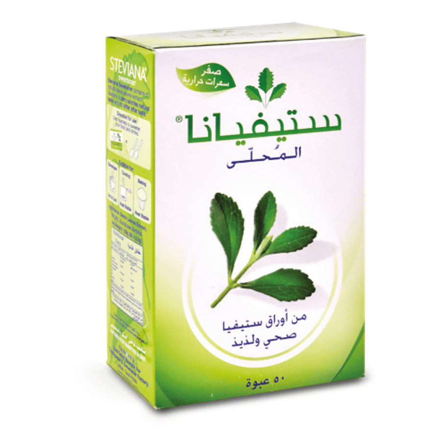 محلى استيفيانا 50 ظرف 2.5 غرام