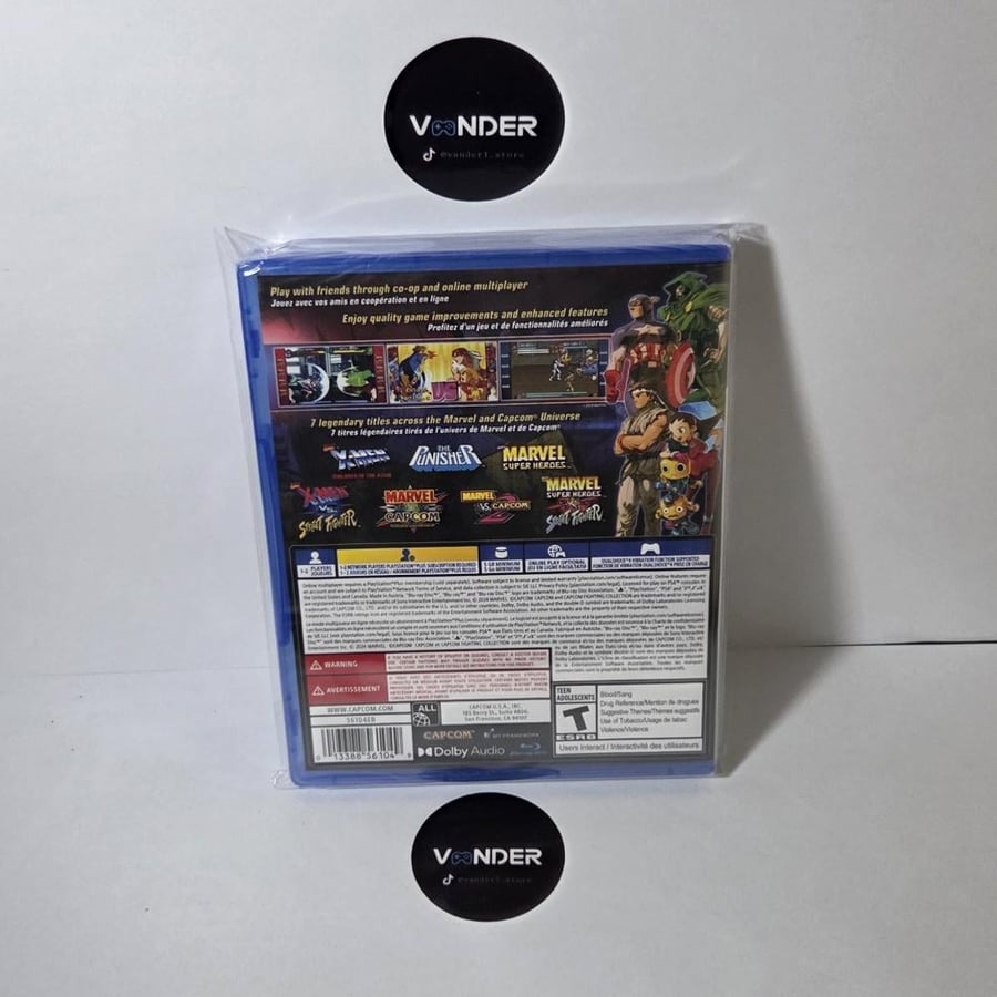 (جديد) Marvel Vs. Capcom Fighting Collection: Arcade Classics PS4
