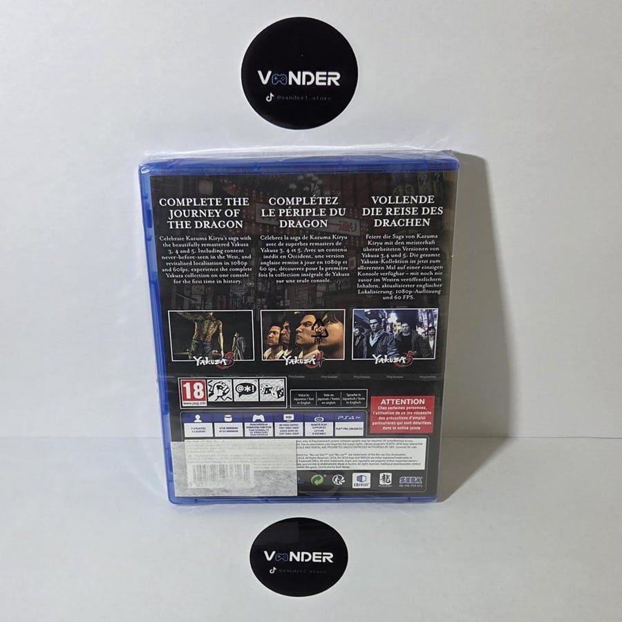 The Yakuza Remastered Collection