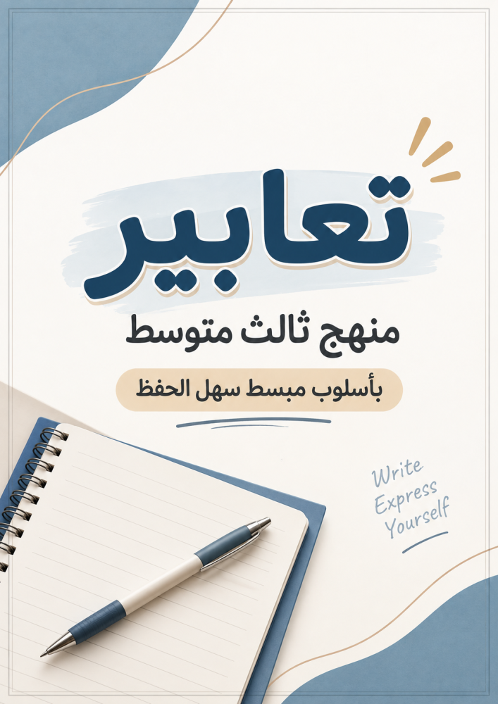 تعابير منهج ثالث متوسط انجليزي الترم الأول