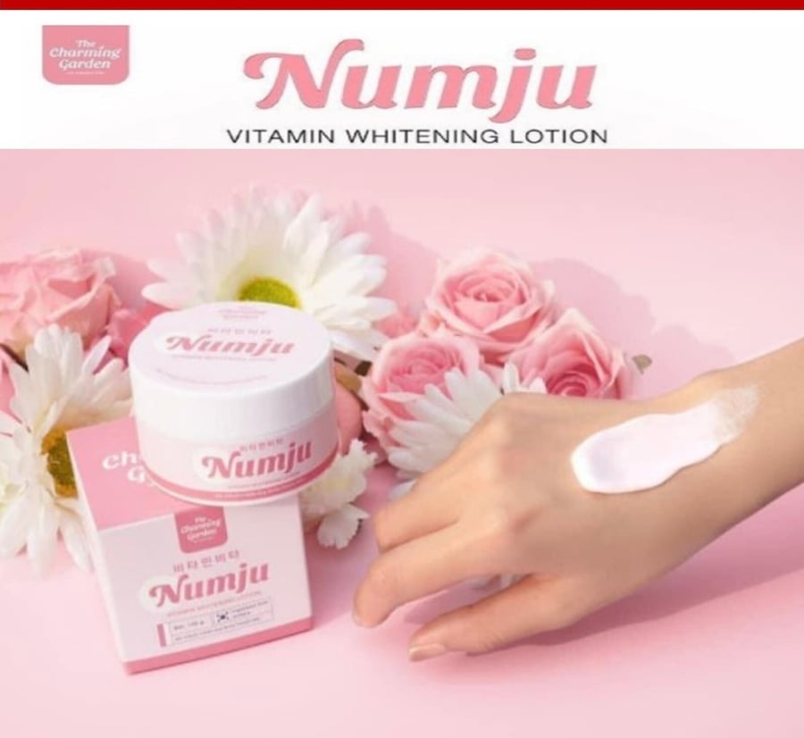 لوشن التبييض بالفيتامينات The Charming Garden Numju