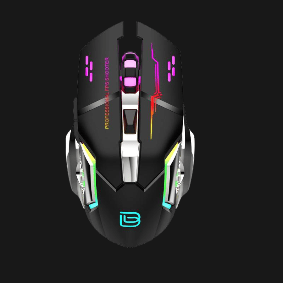 ماوس جيمنق بلس لاسلكي أسود | Wireless Gaming Mouse Plus Black