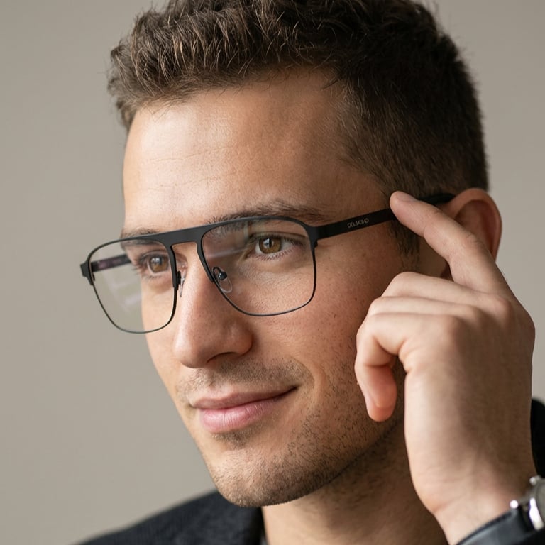 نظارة ديلموند New man1001شاملة العدسات