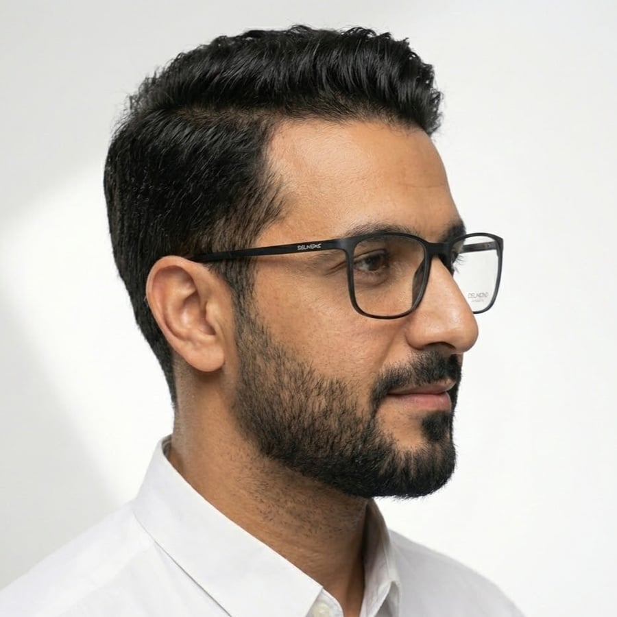 نظارة ديلموند 3348Black شاملة العدسات