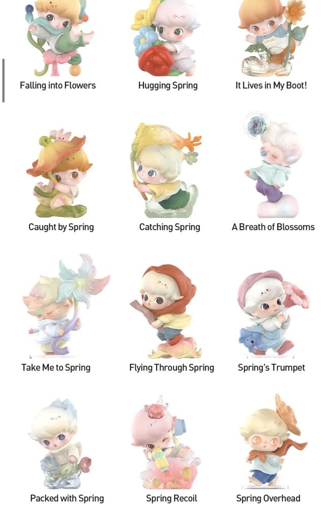 DIMOO Moments in Bloom - Figures