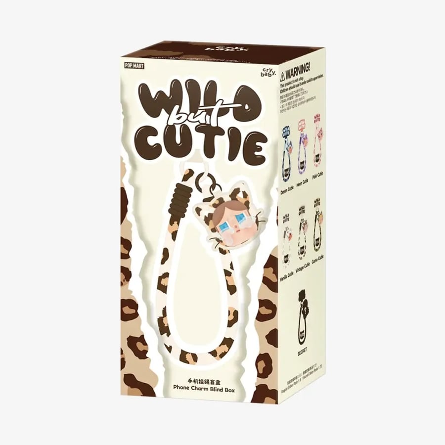 CRYBABY Wild but Cutie-Phone Charm Blind Box