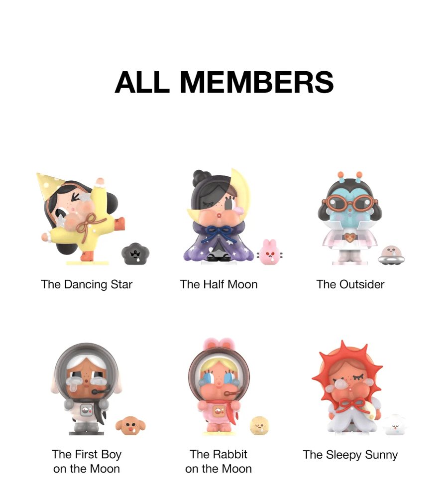 CRYBABY CRYING TO THE MOON SERIES FIGURES