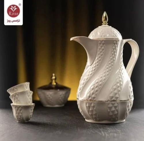 ترمس شاي او قهوة من روز 1.3لتر