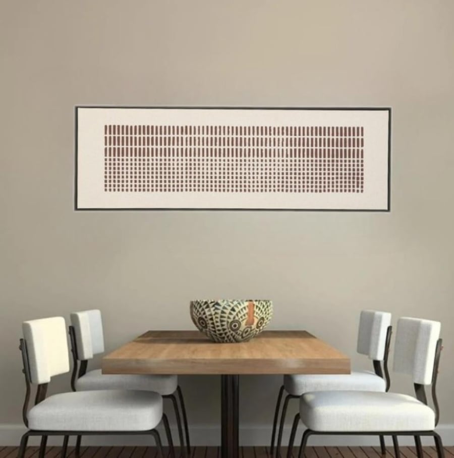لوحة فنية بتصميم فريد وعصرى50*150سم