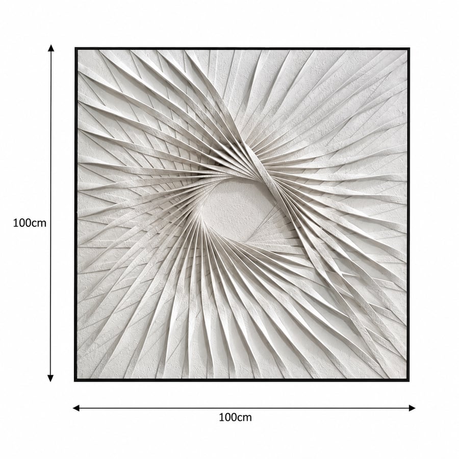 لوحة ديكور مربعة مقاس 100 × 100 سم