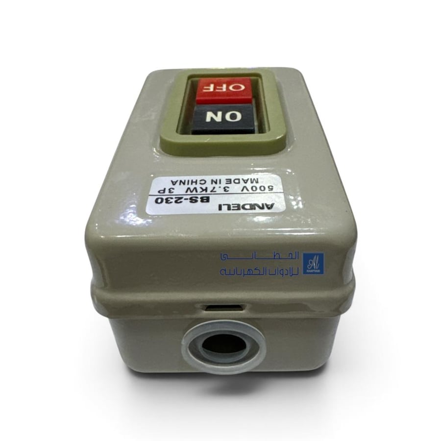مفتاح خارجي كبس تشغيل قاطع احمر / اسود PUSHBUTTON SWITCH