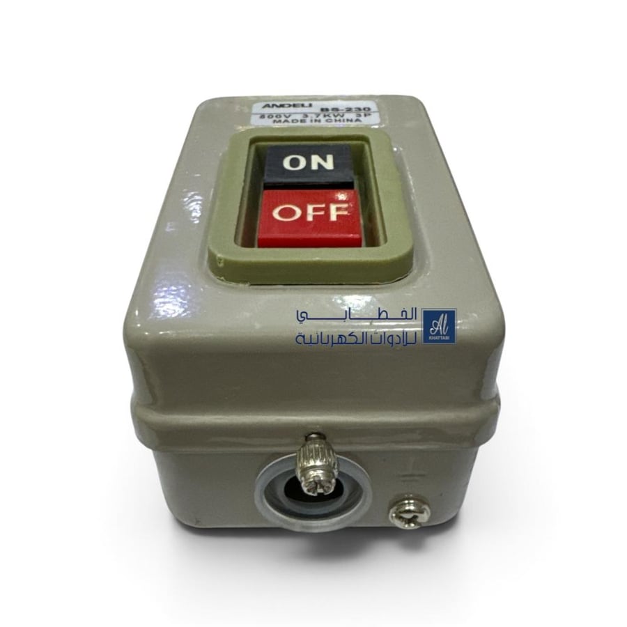 مفتاح خارجي كبس تشغيل قاطع احمر / اسود PUSHBUTTON SWITCH