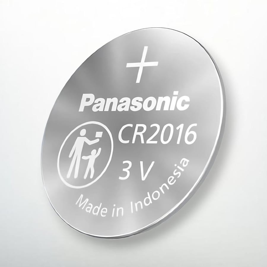 Panasonic lithium batteries CR2016 3.0 volt long-lasting child-resistant standard pack piece