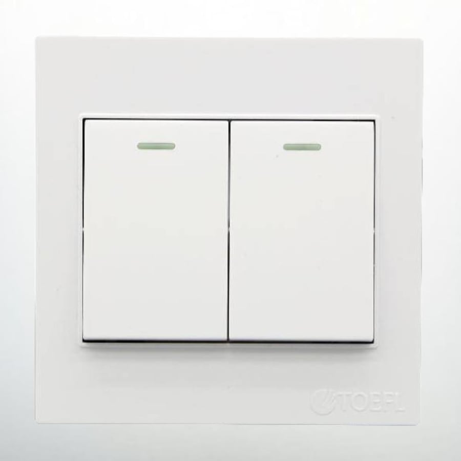 White solid double key, Tufel