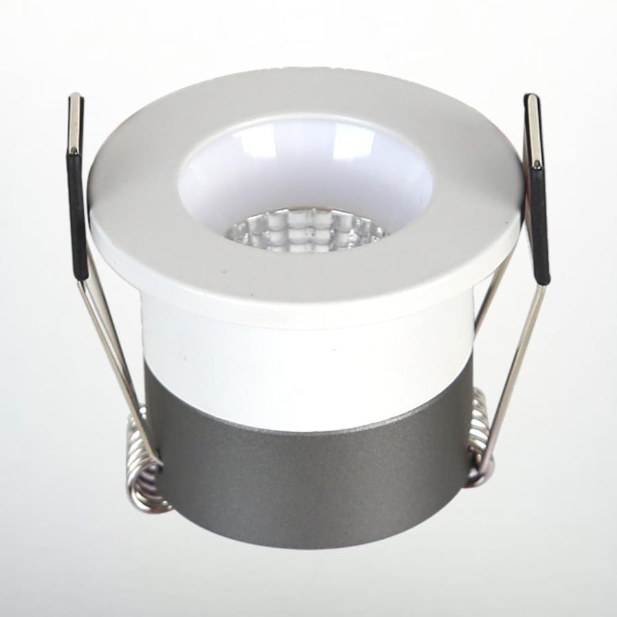 Spotlight reflector white 3000K yellow 3 cm 3 watt