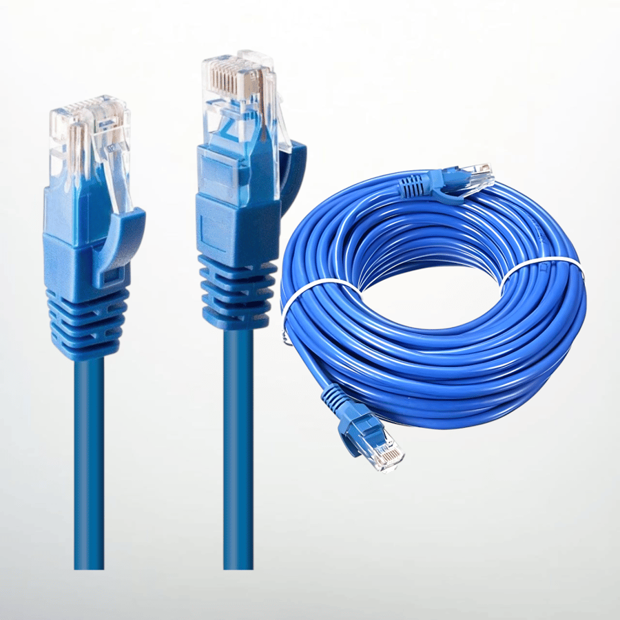 Ethernet network cable Cat 6 blue length 15 meters high quality and guaranteed DLC-92018-15M